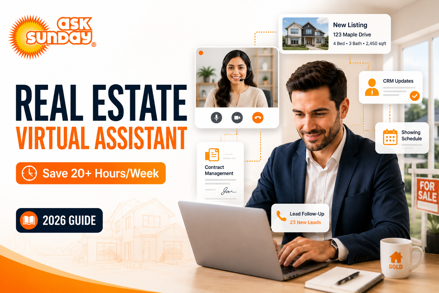 Virtual Assistant for Real Estate: How to Reclaim 20+ Hours a Week in 2026